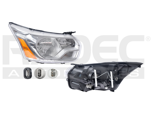 FARO FD TRANSIT 14-16 FONDO CROMADO C/FO