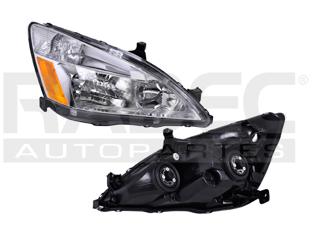 FARO HD ACCORD 03-07 2 Y 4 PUERTAS P/FOCO HALOGENO S/FOCO DEPO DER