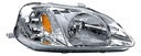 FARO HD CIVIC 99-00 2 Y 4 PUERTAS P/FOCO HALOGENO S/FOCO DEPO DER