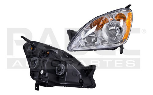 FARO HD CR-V 05-06 P/FOCO HALOGENO CUARTO AMBAR S/FOCO DEPO IZQ