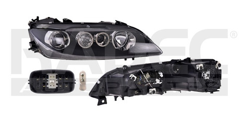 FARO MZ 6 06-08 4 PUERTAS ELECTRICO C/MOTOR FONDO NEGRO S/FOCO DEPO DER