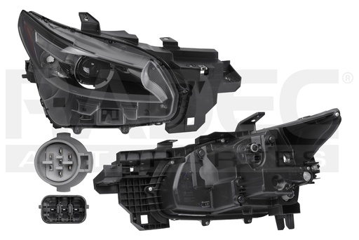 FARO MZ CX9 16-20 S/FUNCION DE LUCES ADAPTATIVAS S/FOCO DEPO DER