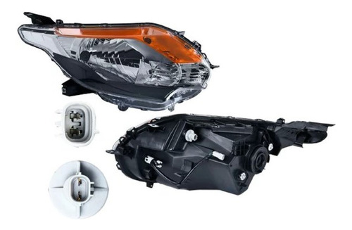 [019-2204-16] FARO MT L200 16-19 MANUAL/ELECTRICO FONDO NEGRO P/FOCO HALOGENO S/FOCO DEPO DER