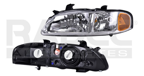 FARO NS SENTRA 01-03 FONDO CROMADO S/FOCO DEPO IZQ