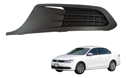 REJILLA FASCIA DELANTERA VW JETTA BICENTENARIO 2011-2014 S/HOYO P/FARO TDI/COMFORTLINE/HIGHLINE/SPORT/STYLE L4/L5 4/5 CILINDROS 2.0/2.5L 4 PUERTAS DER