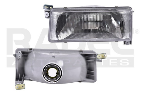 FARO NS TSURU II 89-91 PLASTICO S/FOCO DEPO IZQ