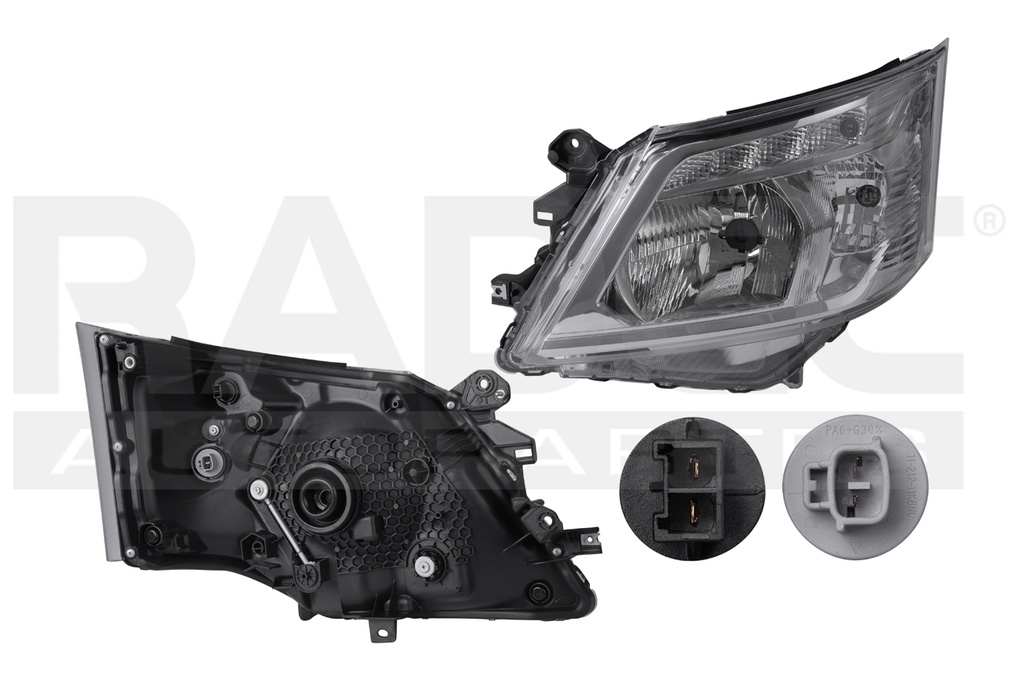 FARO NS URVAN 19-23 MANUAL/ELECTRICO S/FOCO DEPO IZQ