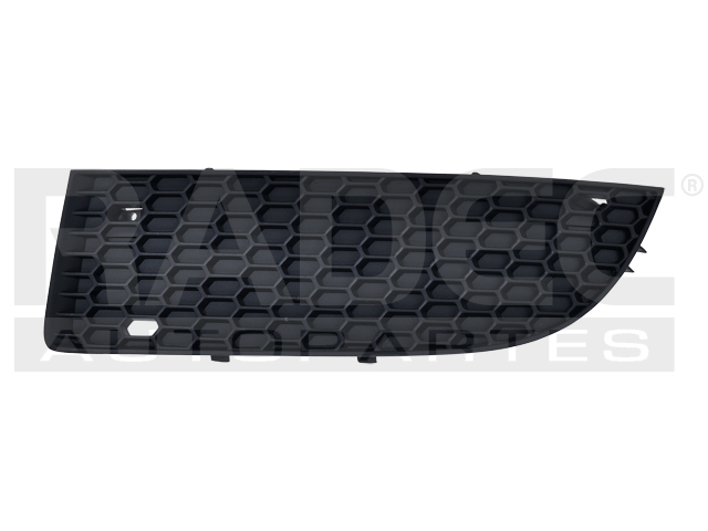 REJILLA FASCIA DELANTERA VW JETTA CLASICO 08-15 LISA S/HOYO P/FARO TDI/CITY/EUROPA/TRENDLINE/WOLFSBURG EDITION L4/L5 4/5 CILINDROS 1.9/2.0/2.5L 4 PUERTAS IZQ