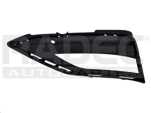REJILLA FASCIA DELANTERA VW JETTA 19-21 C/HOYO P/FARO R-LINE/HIGHLINE L4 4 CILINDROS 1.4L 4 PUERTAS IZQ