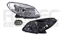 FARO RN SANDERO 10-11 MANUAL/ELECTRICO FONDO CROMADO P/FOCO HALOGENO S/FOCO DEPO DER