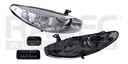 FARO RN FLUENCE 11-12 ELECTRICO C/MOTOR P/FOCO HALOGENO S/FOCO DEPO DER