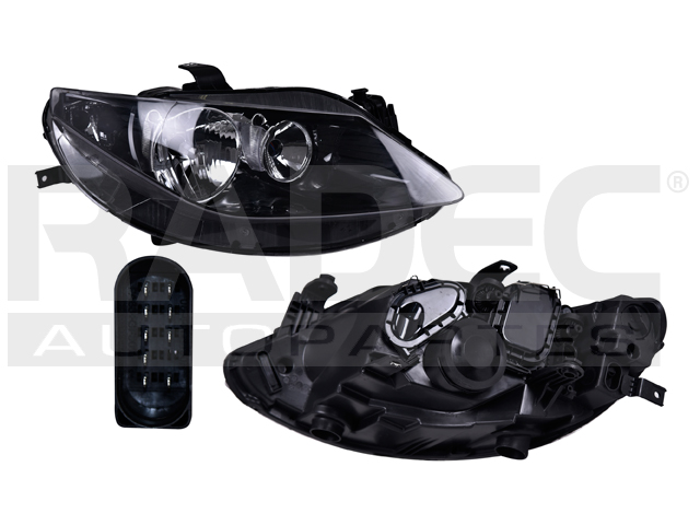 FARO ST IBIZA 10-12 ELECTRICO DOBLE AS FONDO NEGRO S/FOCO S/MOTOR DEPO DER