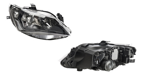 FARO ST IBIZA 13-17 MANUAL/ELECTRICO P/2 FOCOS FONDO NEGRO S/FOCO DEPO DER