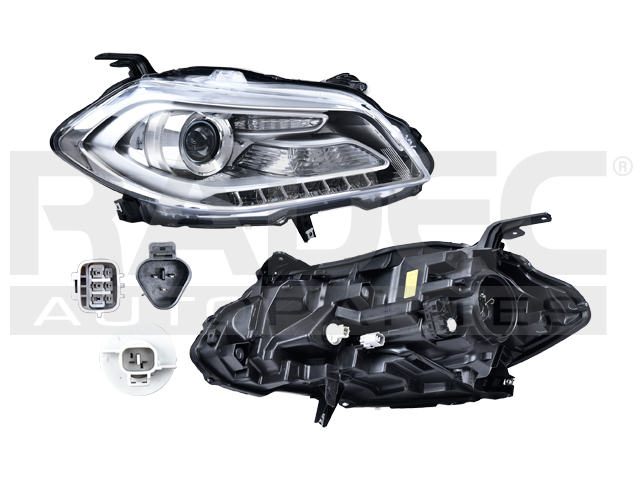 FARO SZ S-CROSS 14-16 C/LEDS P/FOCO XENON S/FOCO DEPO DER