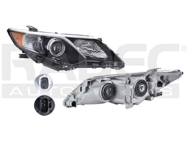 FARO TY CAMRY 12-14 FONDO NEGRO TYC DER