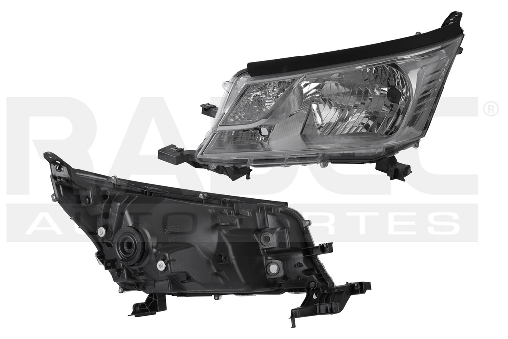 FARO TY HIACE 20-22 MANUAL/ELECTRICO S/FOCO DEPO IZQ