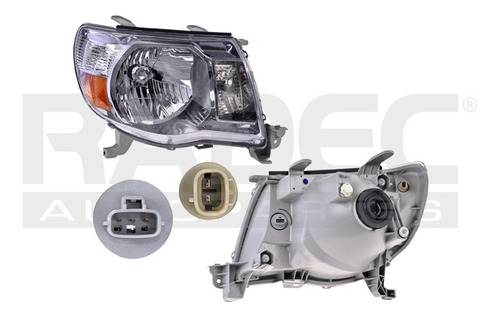 FARO TY TACOMA 09-11 FONDO NEGRO S/FOCO DEPO DER