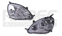 FARO TY YARIS 04-05 ELECTRICO S/MOTOR P/FOCO HALOGENO S/FOCO DEPO DER