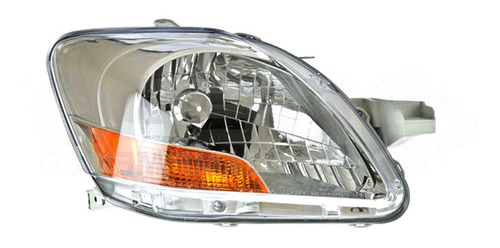 FARO TY YARIS 06-15 4 PUERTAS FONDO CROMADO S/FOCO DEPO DER