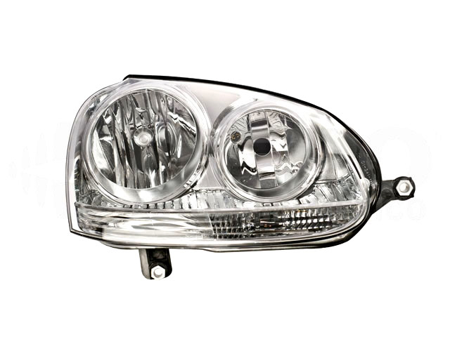 FARO VW BORA 05-10 MANUAL FONDO CROMADO P/FOCO HALOGENO S/FOCO DEPO DER