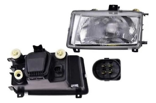 FARO VW DERBY CLASICO 98-01 MANUAL/ELECTRICO P/FOCO HALOGENO S/FOCO DEPO IZQ