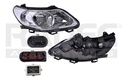 FARO VW GOL 09-13 MANUAL DOBLE AS FONDO CROMADO S/FOCO DEPO DER