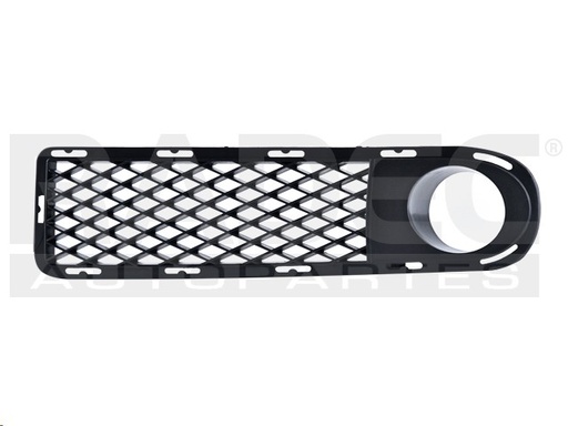 REJILLA FASCIA DELANTERA VW POINTER 00-05 C/HOYO P/FARO ARG IZQ