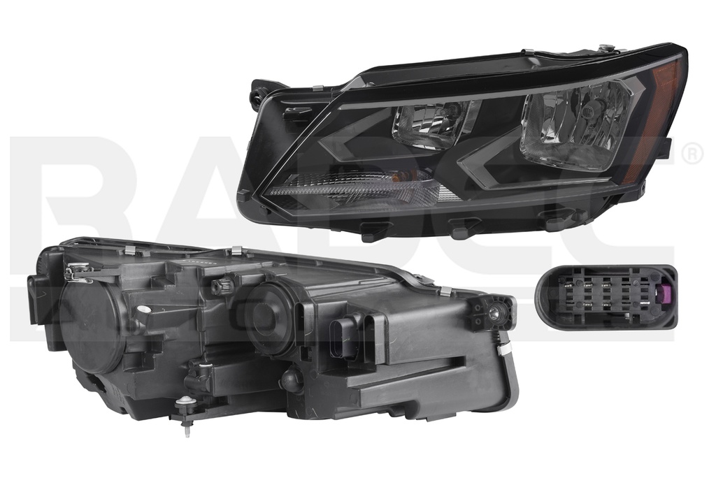 FARO VW PASSAT 16-19 C/FOCO HALOGENO DEPO IZQ
