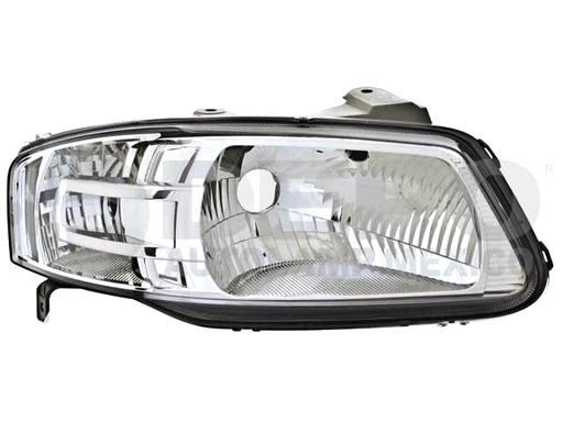 FARO VW POINTER 06-09 FONDO CROMADO P/FOCO HALOGENO S/FOCO DEPO DER