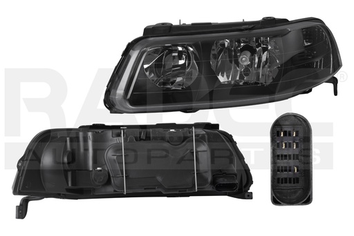 FARO VW POINTER GTI/SW 00-05 DOBLE AS FONDO OBSCURO S/FOCO DEPO IZQ