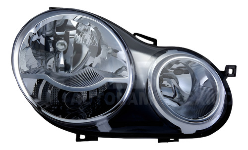 FARO VW POLO 03-07 ELECTRICO S/MOTOR P/FOCO HALOGENO S/FOCO DEPO IZQ