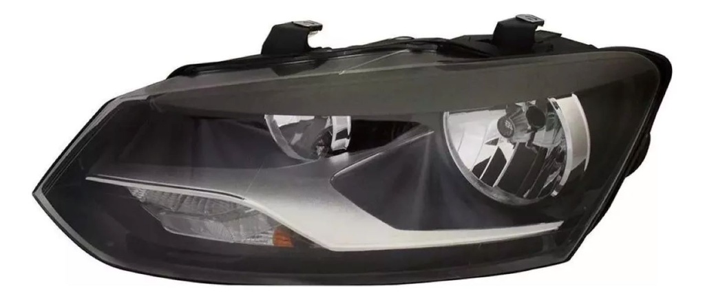 FARO VW POLO 13-22 ELECTRICO C/MOTOR DOBLE AS P/FOCO HALOGENO S/FOCO DEPO IZQ