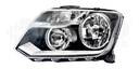 FARO VW AMAROK 11-19 MANUAL S/FOCO P/FOCO H1 Y H7 5 PINES DEPO IZQ