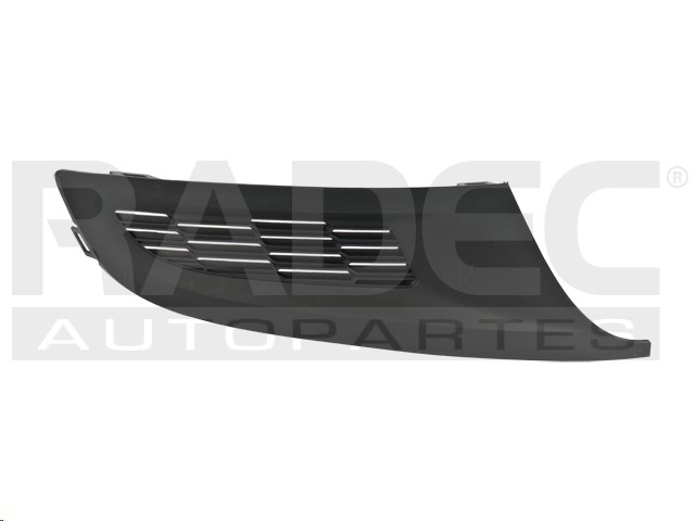 REJILLA FASCIA DELANTERA VW POLO 13-14 S/HOYO P/FARO COMFORTLINE L4 4 CILINDROS 1.2L 5 PUERTAS DER