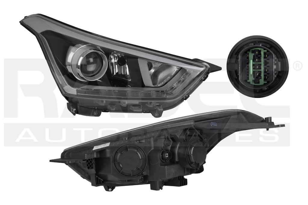 FARO HY CRETA 17-19 C/LEDS TYC DER