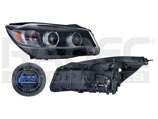 FARO KI SORENTO 16-18 C/LEDS C/FOCO DEPO DER
