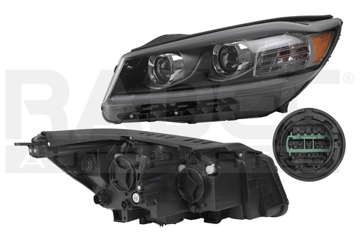 FARO KI SORENTO 19-20 S/FUNCION DE LUCES ADAPTATIVAS C/FOCO HALOGENO DEPO IZQ