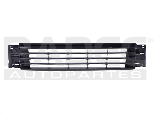 REJILLA FASCIA DELANTERA VW POLO 15-20 C/MOLDURA NEGRA LINEA ANTERIOR STARLINE L4 4 CILINDROS 1.6L 5 PUERTAS