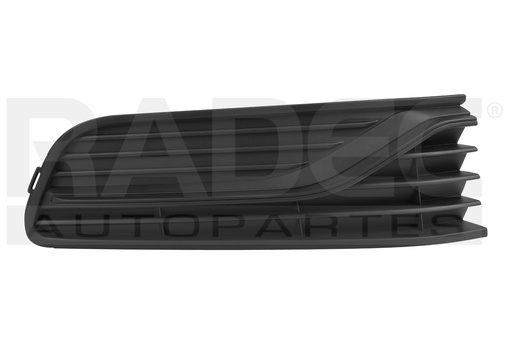 REJILLA FASCIA DELANTERA VW POLO 15-20 S/HOYO P/FARO LINEA ANTERIOR STARLINE L4 4 CILINDROS 1.6L 5 PUERTAS DER