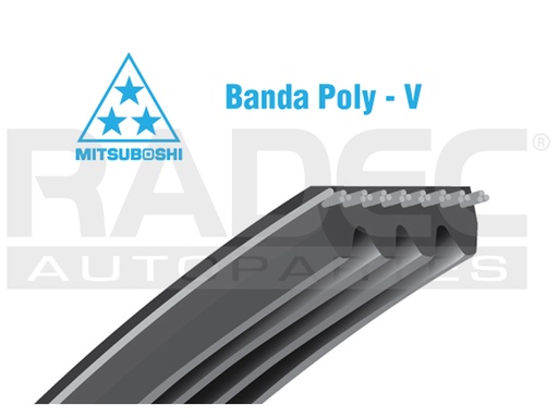 BANDA POLY-V DG RAM 2500 TRUCK V8 5.9L 9