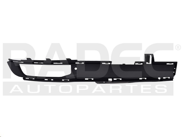 REJILLA FASCIA DELANTERA VW TRANSPORTER 16-20 C/HOYO P/FARO PASAJEROS L4 4 CILINDROS 2.0L 4 PUERTAS DER