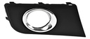 REJILLA FASCIA DELANTERA VW AMAROK 11-16 C/HOYO P/FARO F/CROMADO DER