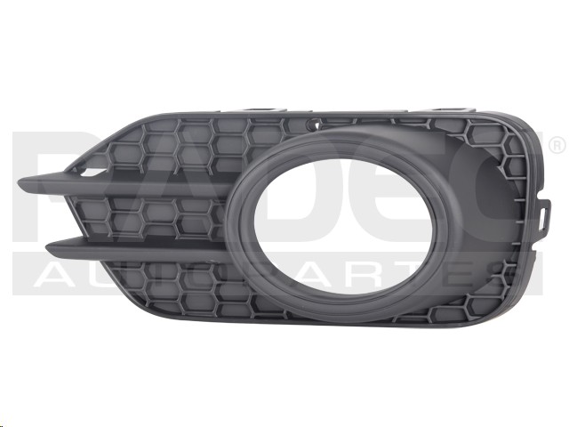 REJILLA FASCIA DELANTERA VW TIGUAN 12-17 C/HOYO P/FARO DER
