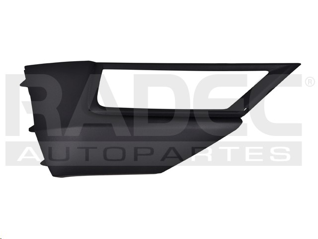 REJILLA FASCIA DELANTERA VW TIGUAN 18-21 INFERIOR C/HOYO P/FARO COMFORTLINE/HIGHLINE L4 4 CILINDROS 1.4/2.0L 5 PUERTAS DER