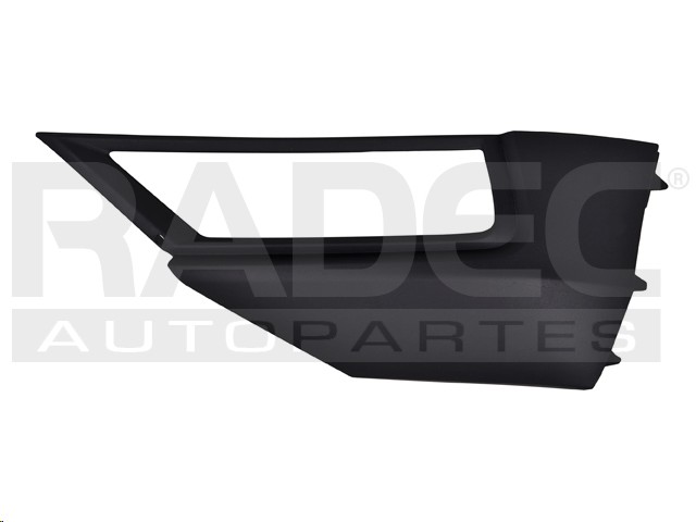 REJILLA FASCIA DELANTERA VW TIGUAN 18-21 INFERIOR C/HOYO P/FARO COMFORTLINE/HIGHLINE L4 4 CILINDROS 1.4/2.0L 5 PUERTAS IZQ