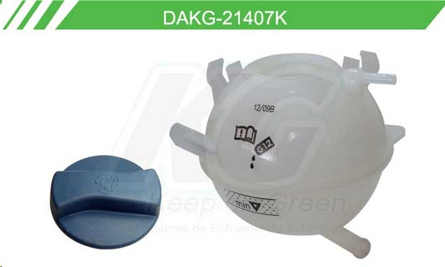 DEPOSITO RECUPERADOR VW BORA 05-10/JETTA 05-19 L5 2.5 LTS C/TAPON NAC KG