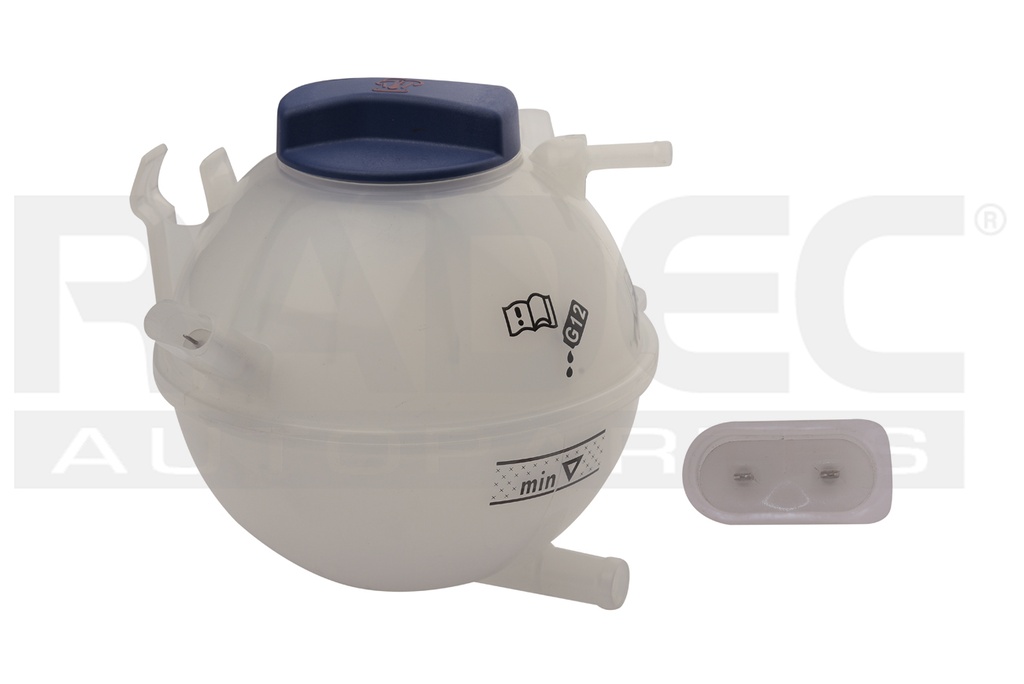 DEPOSITO RECUPERADOR VW JETTA 05-19/GOLF 10-14/BEETLE 12-19 L4 1.4, 1.8, 1.9, 2.0 LTS 2 PINES C/TAPON IMP