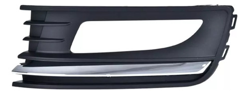 REJILLA FASCIA DELANTERA VW VENTO 16-20 C/HOYO P/FARO C/MOLDURA CROMADA LINEA ANTERIOR COMFORTLINE/TDI COMFORTLINE/HIGHLINE L4 4 CILINDROS 1.5/1.6L 4 PUERTAS IZQ