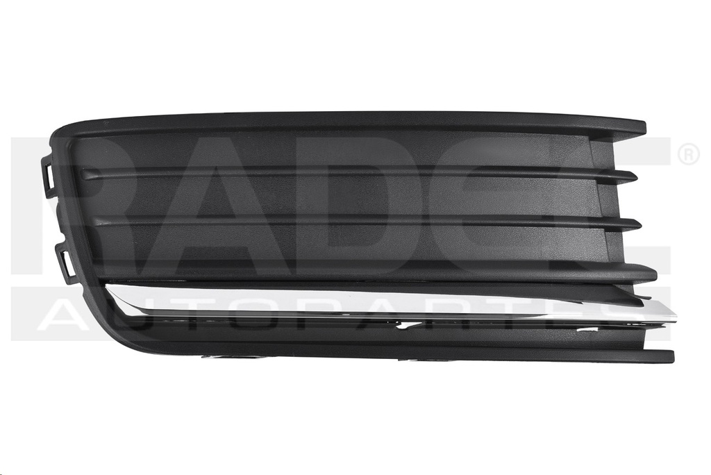 REJILLA FASCIA VW VENTO 16-20 S/HOYO P/FARO C/MOLDURA CROMADA LINEA ANTERIOR COMFORTLINE/TDI COMFORTLINE/HIGHLINE L4 4 CILINDROS 1.5/1.6L 4 PUERTAS DER