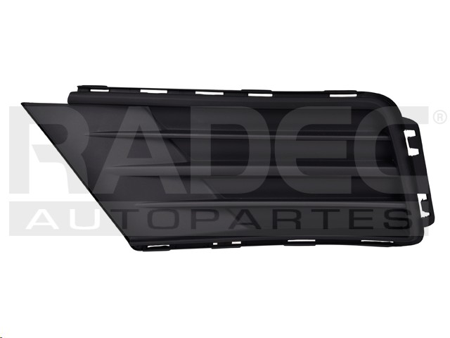 REJILLA FASCIA DELANTERA VW CADY 16-20 S/HOYO P/FARO CARGO L4 4 CILINDROS 1.6L 5 PUERTAS DER